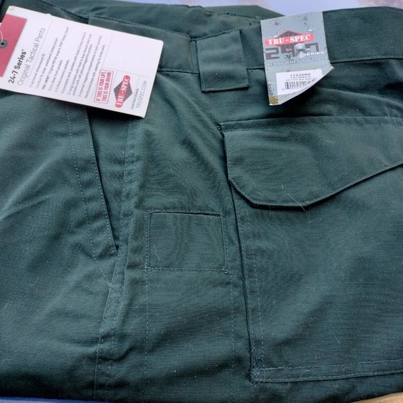 NWT TRU-SPEC 24-7 SERIES ORIGINAL TACTICAL PANTS MENS 42 WAIST UNHEMMED 1123089 - Picture 6 of 6